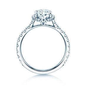 Verlobungsring Pure Emotion in 9K Weißgold mit Labordiamanten 0,61ct E/VS