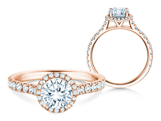 Verlobungsring Pure Infinity in Roségold