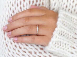 Verlobungsring 5 Diamonds