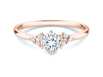 Verlobungsring Blossom in Roségold