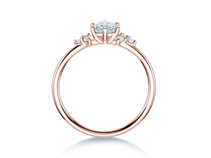 Verlobungsring Blossom in Roségold