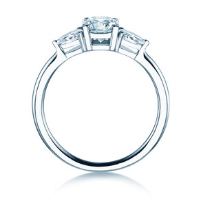 Verlobungsring Allure in 14K Weißgold mit Diamanten 0,41ct G/SI