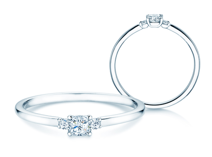 Verlobungsring Vivid Petite Cushion Cut