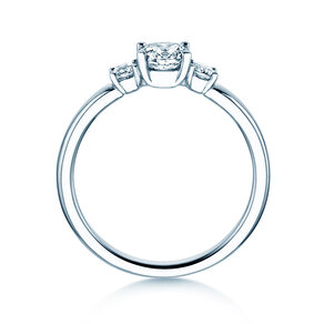 Verlobungsring Vivid Petite Diamond in 18K Weißgold mit Diamanten 0,50ct G/SI