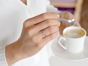 Verlobungsring Vivid Petite Diamond in 14K Weißgold mit Labordiamanten 0,30ct E/VS