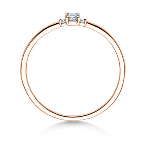 Verlobungsring Vivid Petite Radiant Cut in Roségold