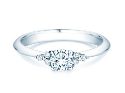 Verlobungsring Vivid Diamond in Platin