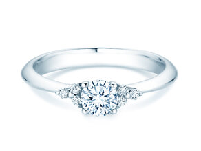 Verlobungsring Vivid Diamond in Platin