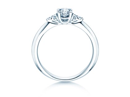 Verlobungsring Vivid Diamond in Platin