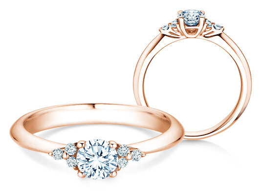 Verlobungsring Vivid Diamond Labordiamant