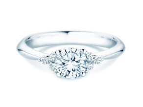 Verlobungsring Vivid Diamond in 9K Weißgold mit Diamanten 1,18ct G/SI