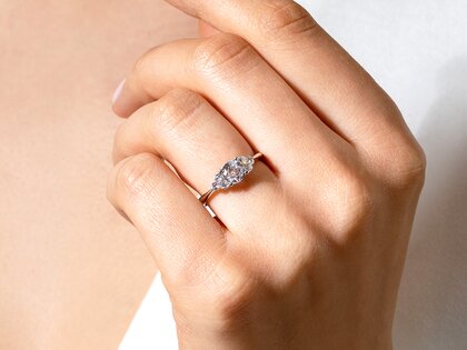 Verlobungsring Vivid Diamond in 9K Gelbgold mit Diamanten 1,18ct G/SI