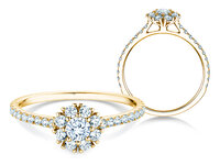 Verlobungsring Bloom Pavé