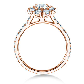 Verlobungsring Bloom Pavé in Roségold