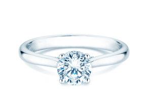 Verlobungsring Classic 4 Hidden Halo Labordiamant