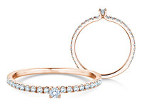 Verlobungsring Classic 4 Pavé