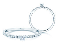 Verlobungsring Classic 4 Pavé