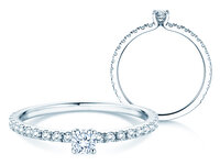Verlobungsring Classic 4 Pavé