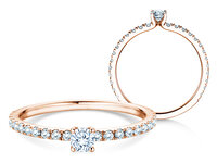 Verlobungsring Classic 4 Pavé
