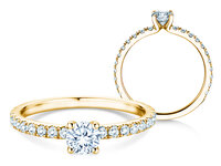 Verlobungsring Classic 4 Pavé