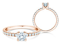 Verlobungsring Classic 4 Pavé