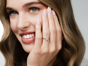 Verlobungsring Classic 4 in 14K Gelbgold mit Diamant 0,75ct G/SI