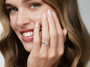 Verlobungsring Classic 4 in 14K Gelbgold mit Diamant 1,00ct G/SI