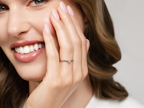 Verlobungsring Classic 6 in Platin 950/- mit Diamant 0,05ct G/SI