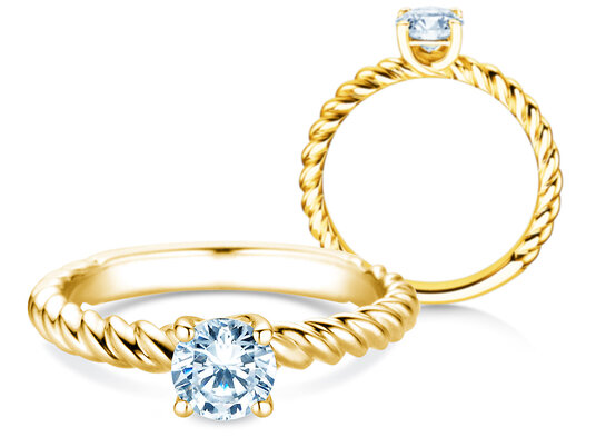 Verlobungsring Classic Loop Labordiamant
