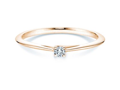 Verlobungsring Delight in 18K Gelbgold mit Diamant 0,05ct H/SI