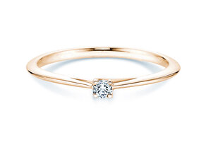 Verlobungsring Delight in 18K Gelbgold mit Diamant 0,05ct H/SI
