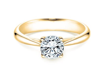 Verlobungsring Delight in 14K Gelbgold mit Diamant 1,00ct H/SI