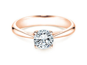 Verlobungsring Delight in 18K Roségold mit Diamant 1,00ct H/SI