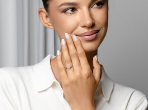 Verlobungsring Devotion in 18K Weißgold mit Diamant 1,00ct G/SI