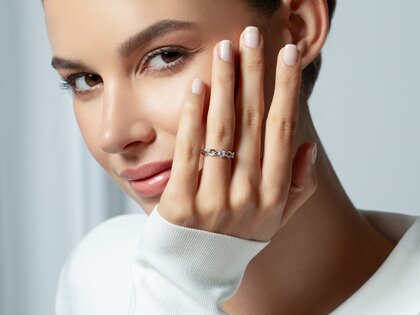 Verlobungsring Evoke in Silber 925/- mit Diamant 0,15ct H/SI