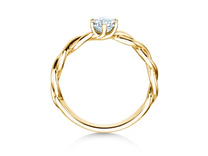 Verlobungsring Evoke in 18K Gelbgold mit Diamant 0,50ct G/SI