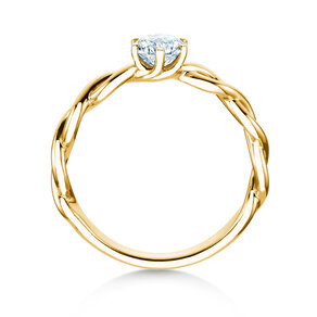 Verlobungsring Evoke in 18K Gelbgold mit Diamant 0,50ct G/SI