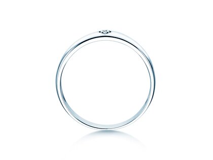 Verlobungsring Heart Petite in Silber