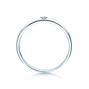 Verlobungsring Heart Petite in Silber