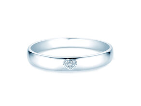 Verlobungsring Heart Petite in Silber