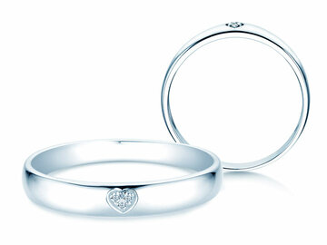 Verlobungsring Heart Petite