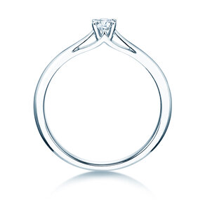 Verlobungsring Heaven 4 in 9K Weißgold mit Diamant 0,20ct D/IF