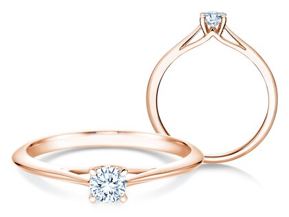 Verlobungsring Heaven 4 in Roségold