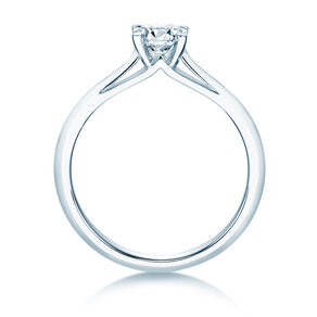 Verlobungsring Heaven 4 in 18K Weißgold mit Diamant 0,30ct G/SI