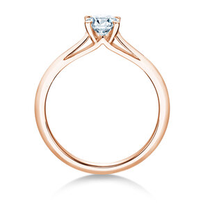 Verlobungsring Heaven 4 in 18K Roségold mit Diamant 0,30ct G/SI