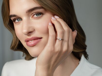 Verlobungsring Heaven 4 in 9K Gelbgold mit Diamant 0,50ct G/SI