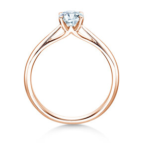 Verlobungsring Heaven 4 in 14K Roségold mit Diamant 0,50ct H/SI