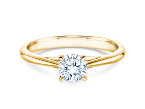Verlobungsring Heaven 4 in 9K Gelbgold mit Labordiamant 0,50ct E/VS