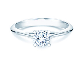 Verlobungsring Heaven 4 in 14K Weißgold mit Diamant 0,75ct G/SI