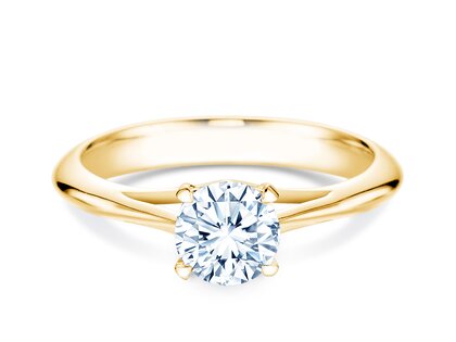 Verlobungsring Heaven 4 in 9K Gelbgold mit Diamant 1,00ct H/SI